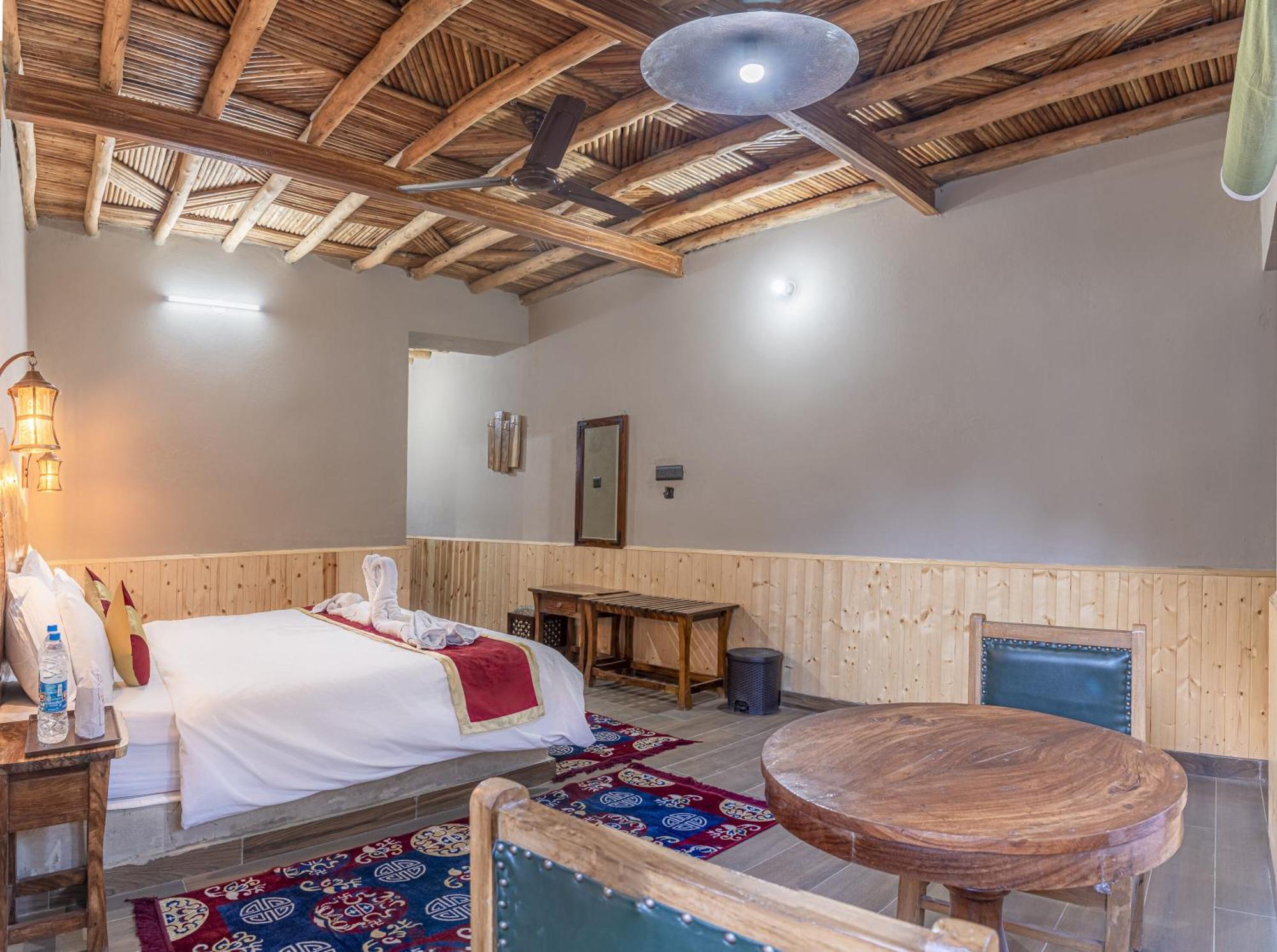 Echor Mud Huts Tabo, Spiti Valley Kaza Eksteriør billede