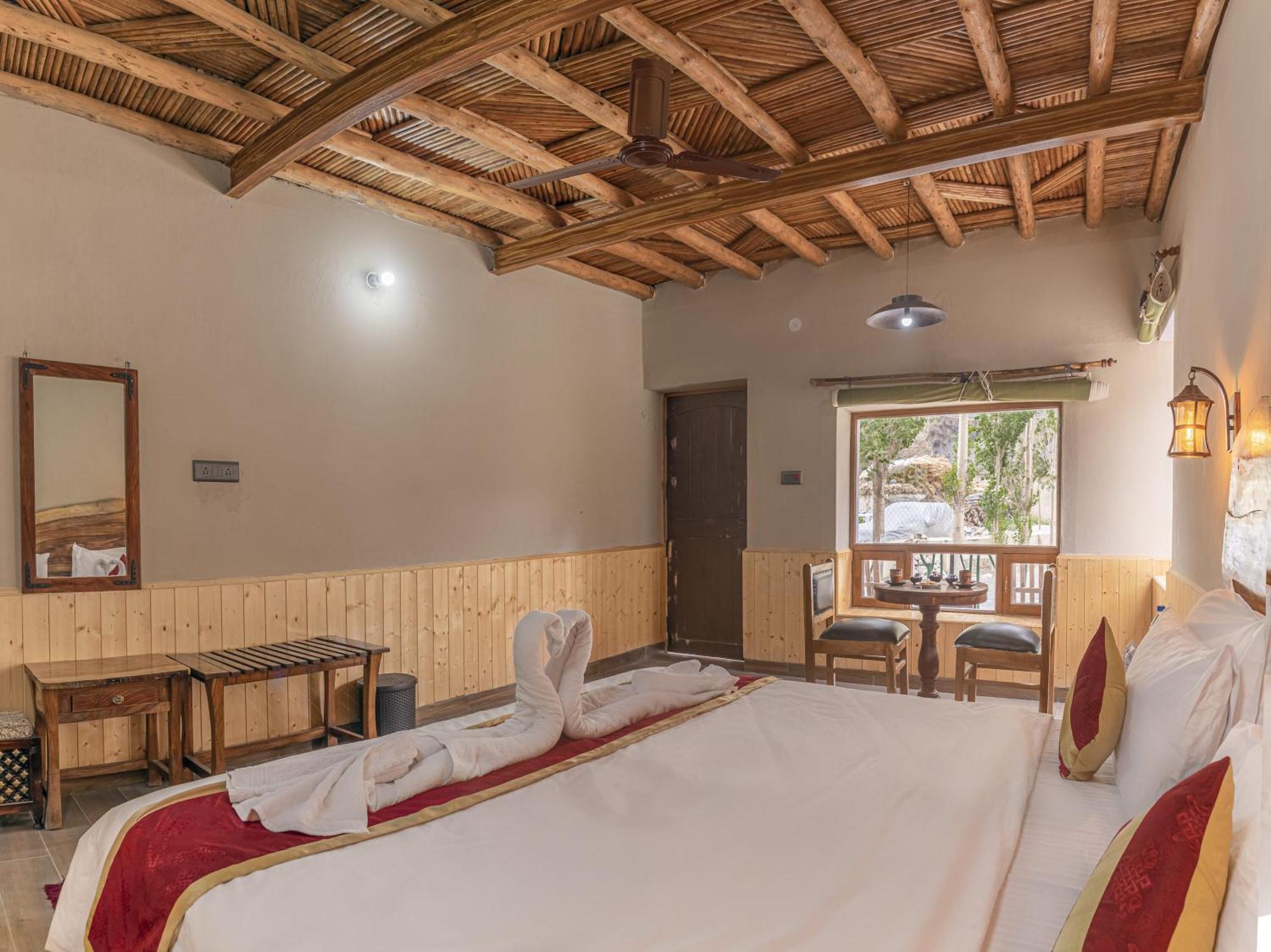 Echor Mud Huts Tabo, Spiti Valley Kaza Eksteriør billede
