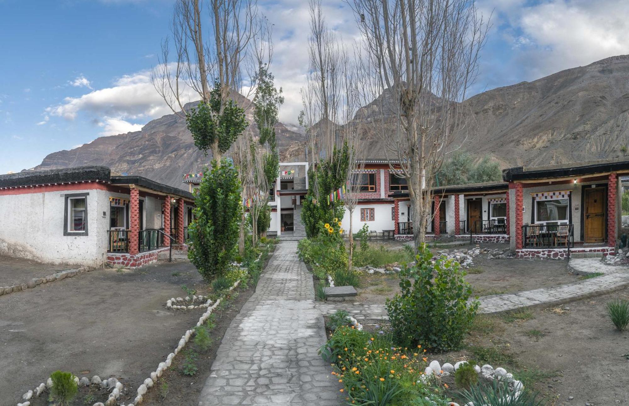 Echor Mud Huts Tabo, Spiti Valley Kaza Eksteriør billede