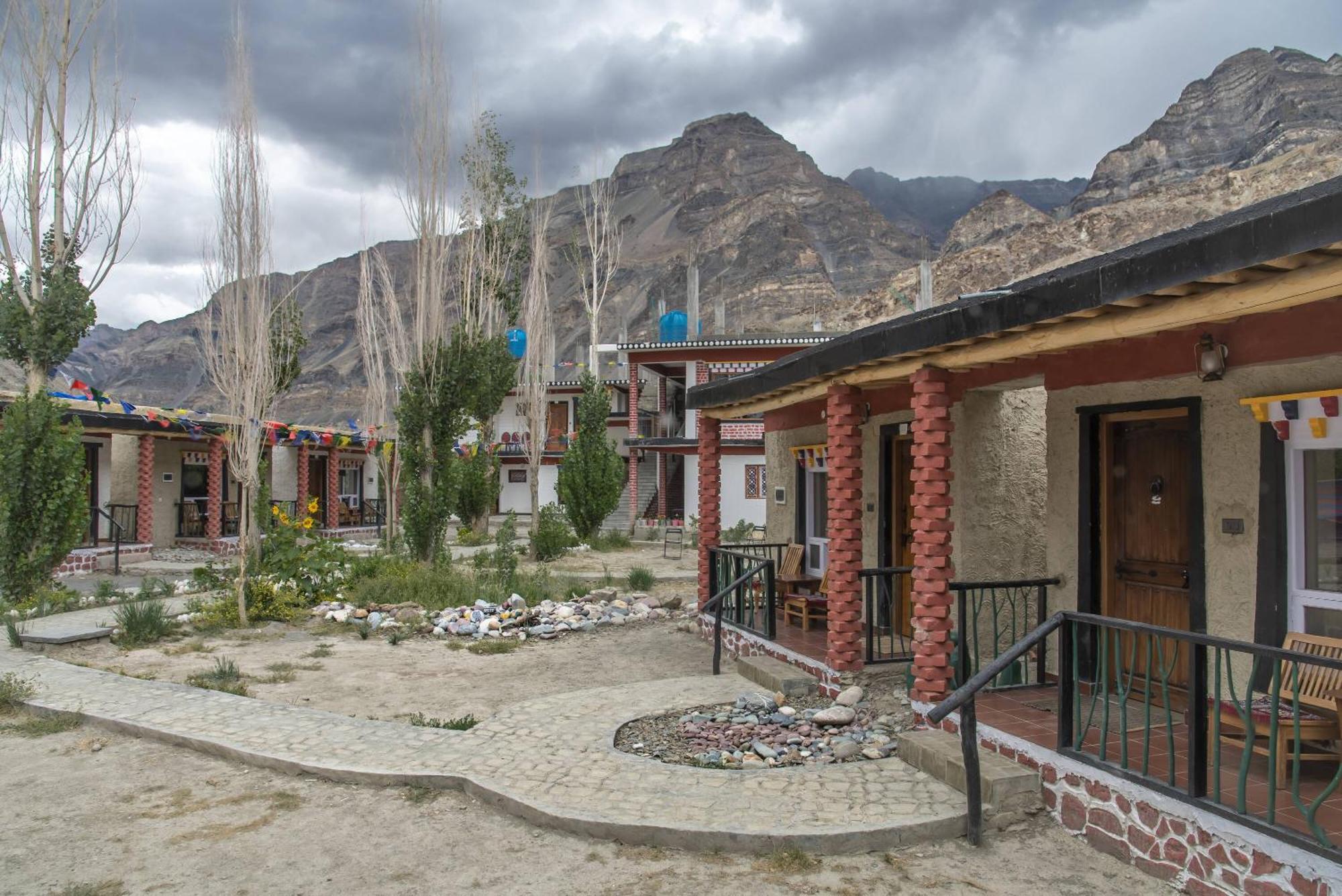Echor Mud Huts Tabo, Spiti Valley Kaza Eksteriør billede